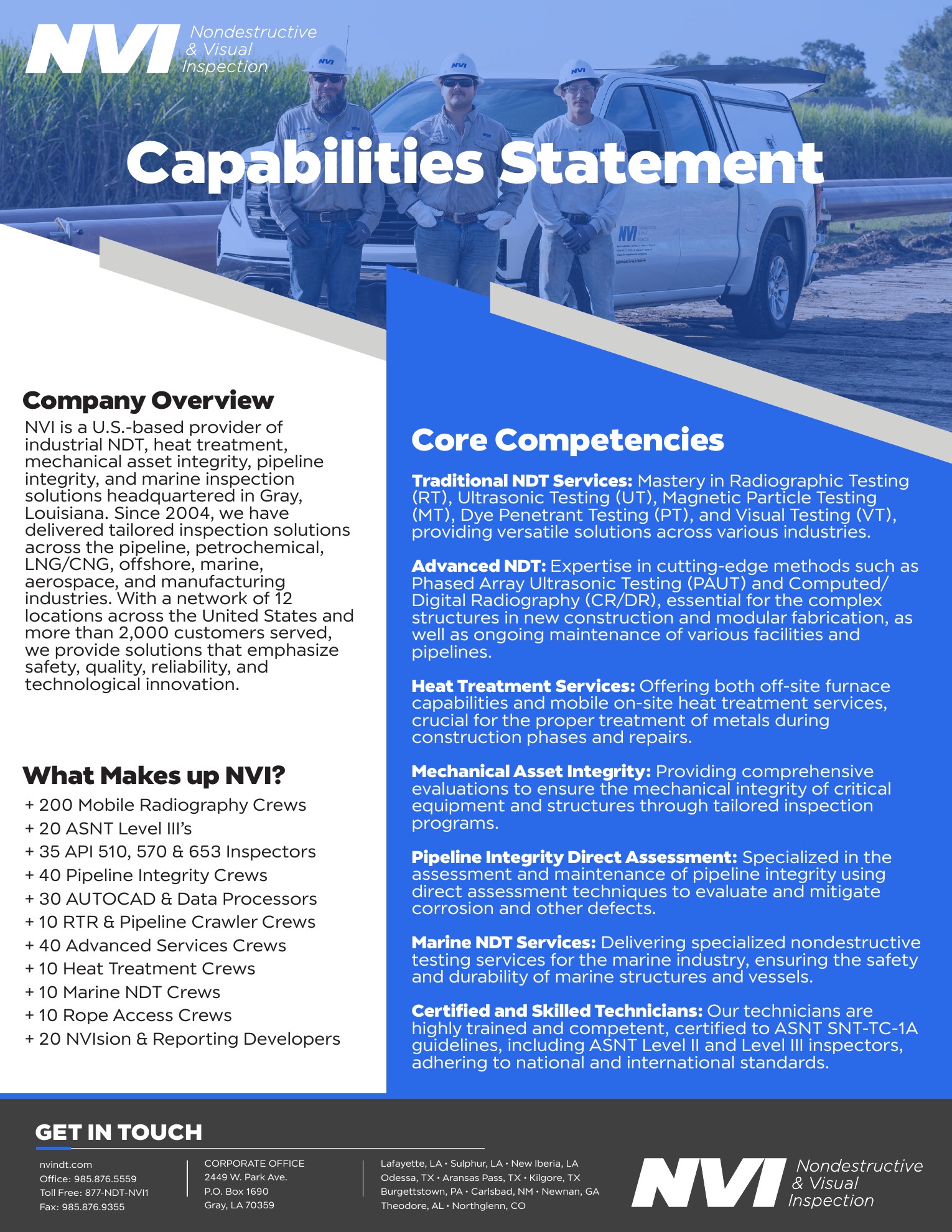 Capabilities Statement preview