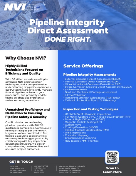 Pipeline Integrity preview