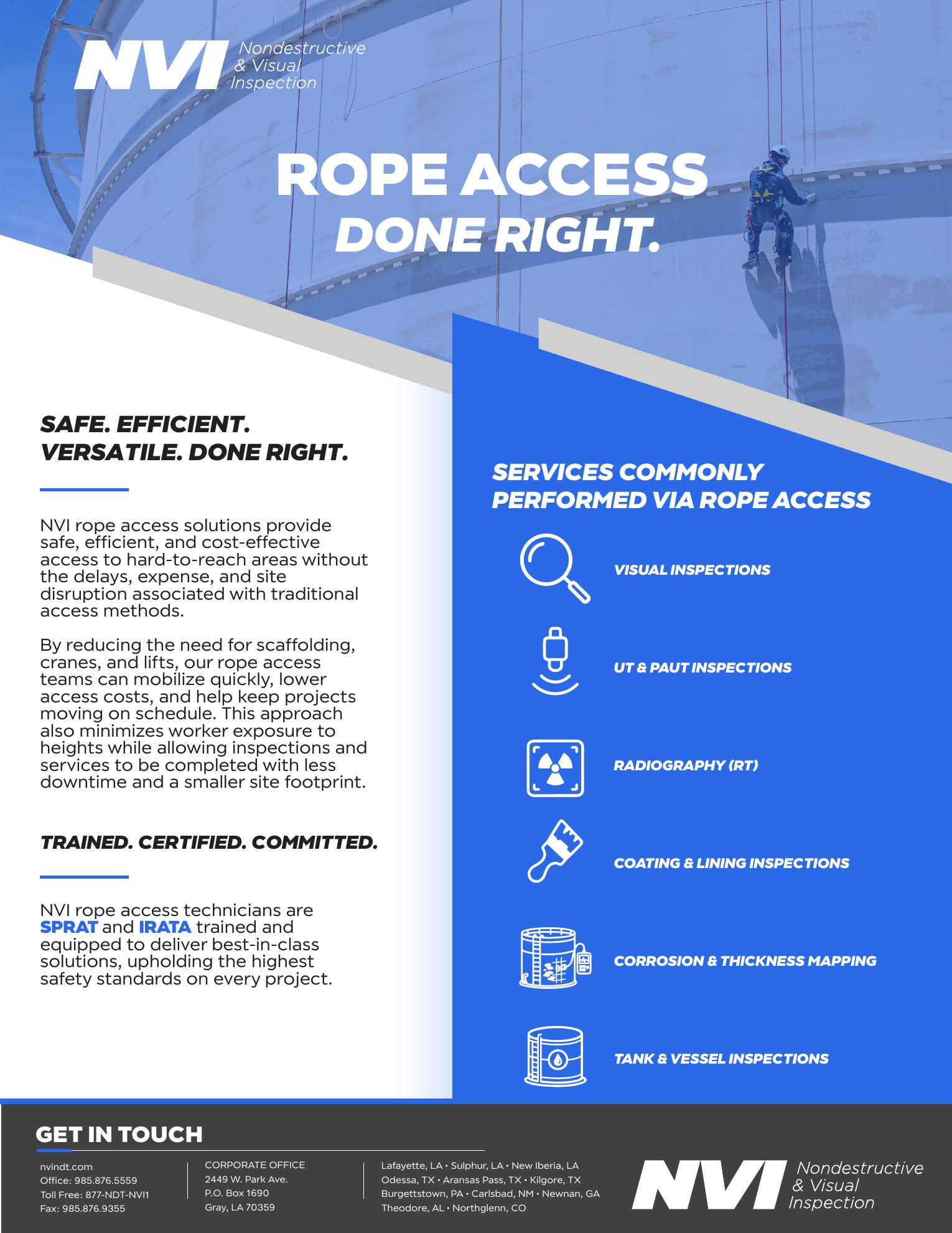 Rope Access preview